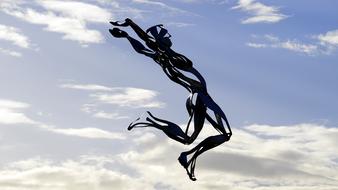 Sculpture Sky person