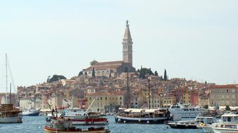Rovinj Croatia Tourism boat