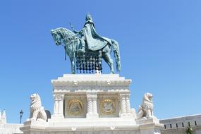 monument in Budapest, Hungary