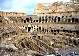 famous Rome Colosseum Interior