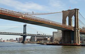 Brooklyn Bridge New York river