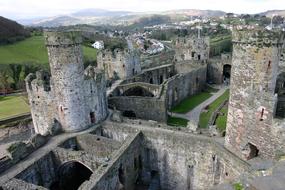 Conwy Castle in Wales