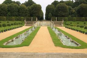 Baroque Fountain and garden