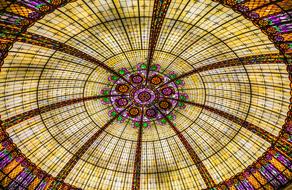 ceiling of Paris Hotel in Las Vegas