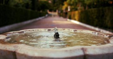 Spanish Fountain water