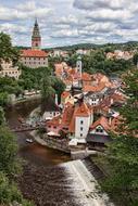 city Krumlov Czech Republic