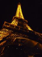 famous Eiffel Tower Paris Monument
