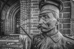 Captain Of Copenick statue