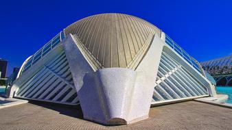 modern cinema building in valencia