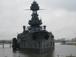 battle warship in texas