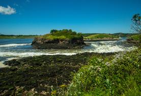 Saint John island in Harbour Water