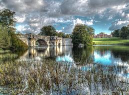 Blenheim Palace in Oxfordshire, Uk