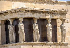 Acropolis Athens Caryatids monument