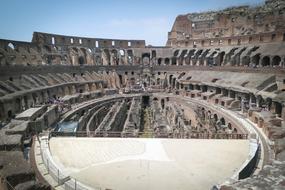 stone ancient Colosseum Rome Italy