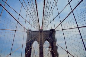 photo of Brooklyn Bridge in Nyc