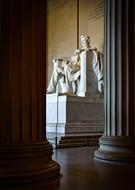 stone Lincoln Memorial Washington