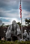 Flag Patriotism People statue