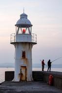 Lighthouse Breakwater people
