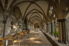 Architecture Cathedral in Salisbury