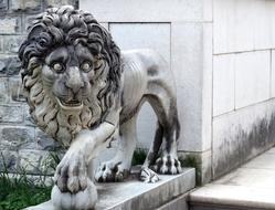 Lion Statue as a symbol