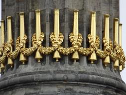 Berlin gold art decoration