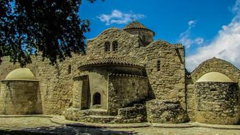 ancient Kiti Panagia Angeloktisti church in Cyprus