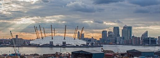 O2 Stadium London architecture