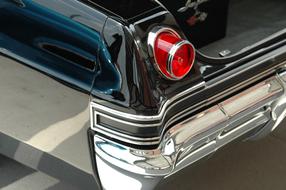 Classic Car Design Vintage red