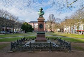 Germany Matilda statue garden