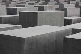 Berlin Memorial Holocaust Black And White