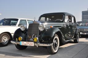 Mercedes Car as a Monument