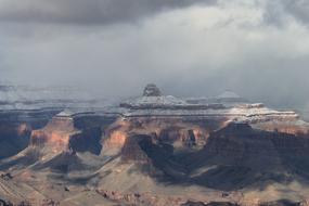 winter in the grand canyon