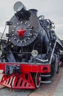 Steam Locomotive Vintage museum