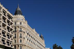 Architecture old City blue sky