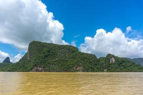 Natural Mountain and water