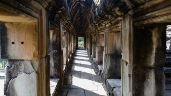 famous Cambodia Angkor Temple