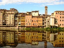 riverside buildings in florence