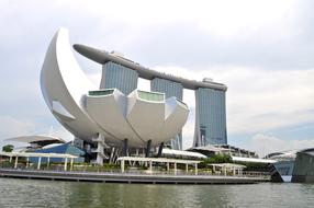 Opera Building Singapore and river