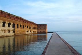 Fort Jefferson water