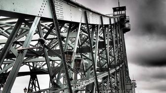 Loschwitz bridge in Dresden