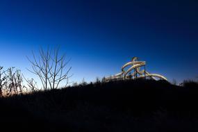 magic mountain in duisburg