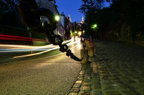 Montmartre Night Paris light