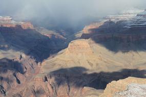 Grand Canyon Winter landscape
