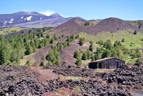 Mount Etna in Sicily, Italy