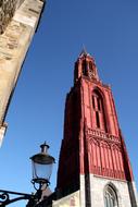 Red Church in Holland Netherlands