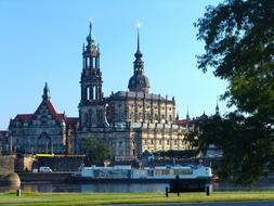 Church at Historic Center in Dresden