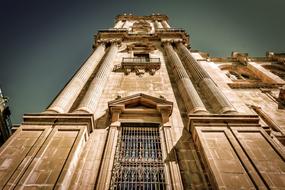 famous Malaga Cathedral Architecture