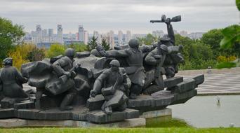 Kiev Ukraine Monument Freedom architecture