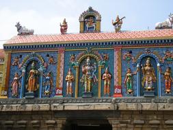 Thanjavur India Temple wall