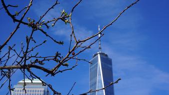 Manhattan Wtc Usa modern buildings